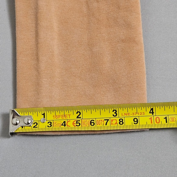 FreePeople Movement S Camel Wash Seam Leggings Ribbed Waist Athleisure Yoga Gym - Picture 10 of 10